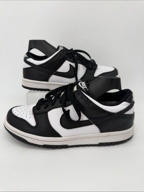 Nike Dunk Low Black / White Panda Youth Size 5